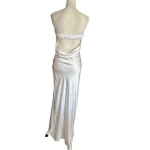 Olia  Strapless Dress Open Back Bridal Prom Open Back Cocktail Sexy Evening NWT